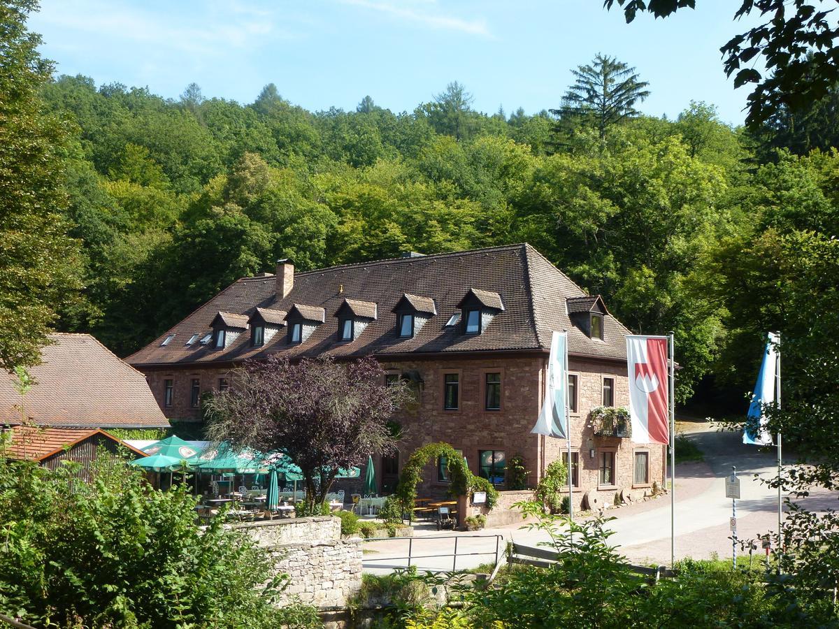 Hotelgasthof Buchenmuehle Lohr am Main Bagian luar foto