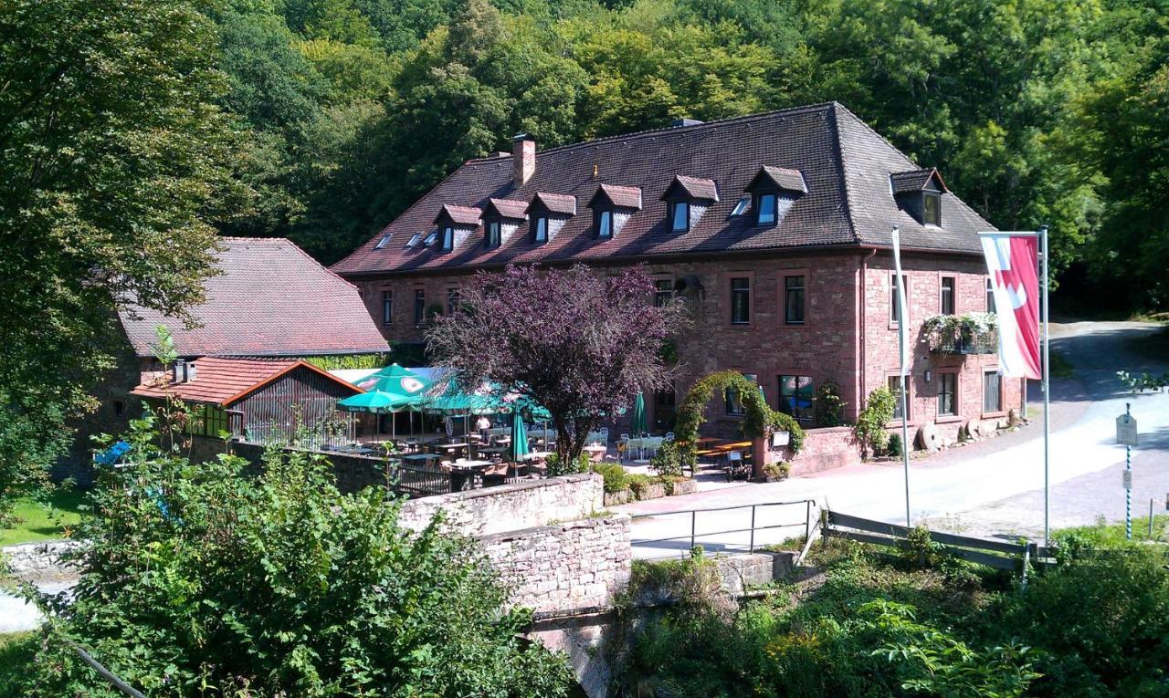 Hotelgasthof Buchenmuehle Lohr am Main Bagian luar foto